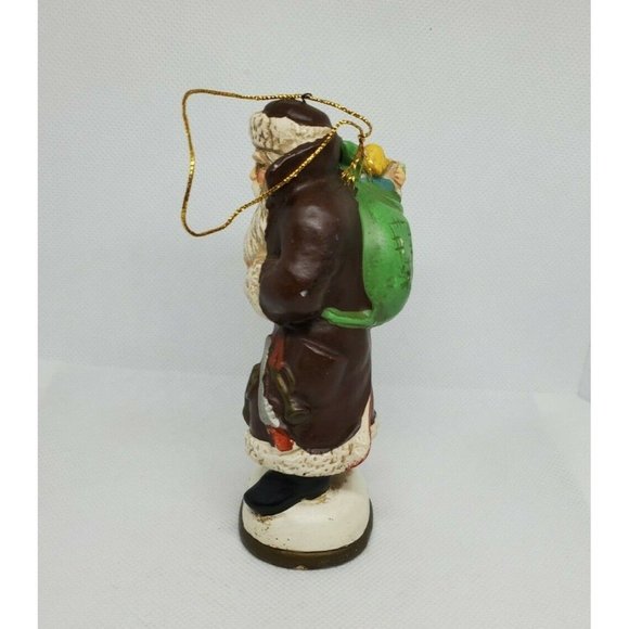 Vintage 1986 Christmas Reproduction Inc 1917 Santa Clause Ornament Made In Korea - Picture 2 of 12